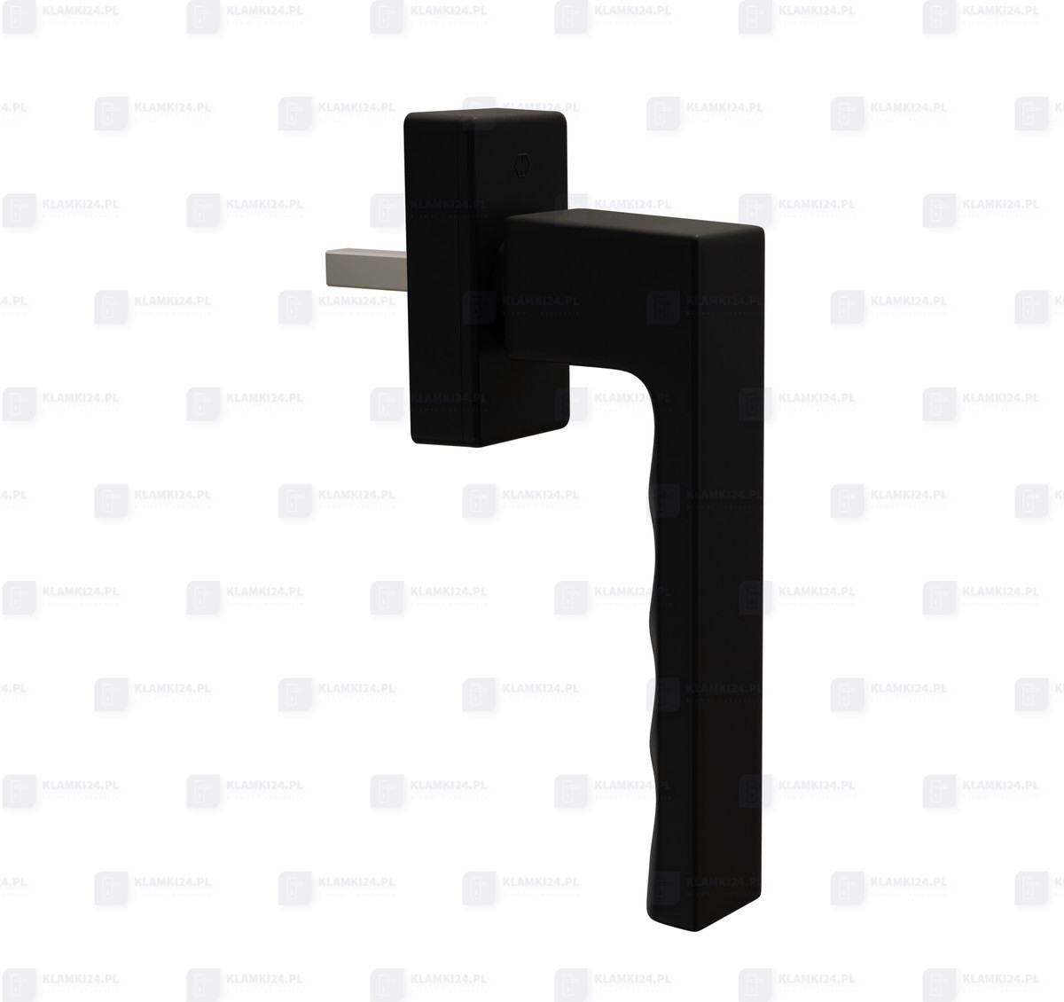 Poignée De Fenêtre HOPPE Toulon Secuforte – C7, Noir Mat, Pour épaisseur 32-42 Mm, Aluminium