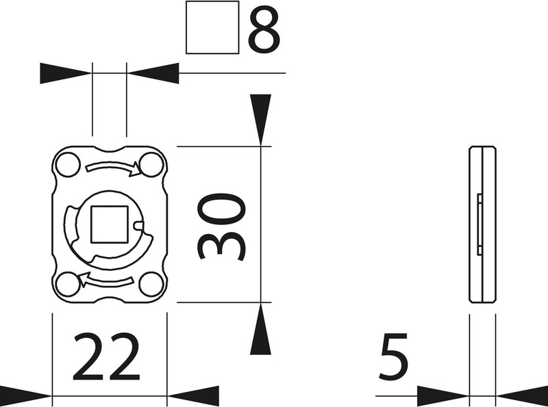 HOPPE Z-RFL8-2 Return Spring Module - 2 pcs | Klamki24.pl