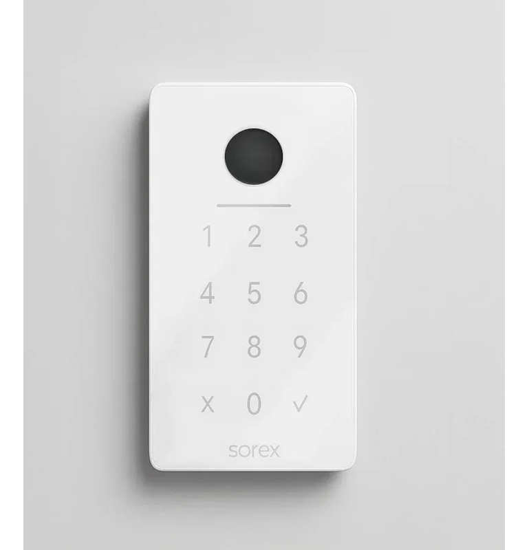 SOREX Unilock 2.0 - nowoczesny czytnik ścienny, kolor biały